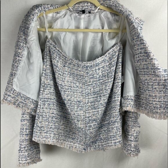 Tweed Suit Set Jacket and Skirt - Picture 11 of 16